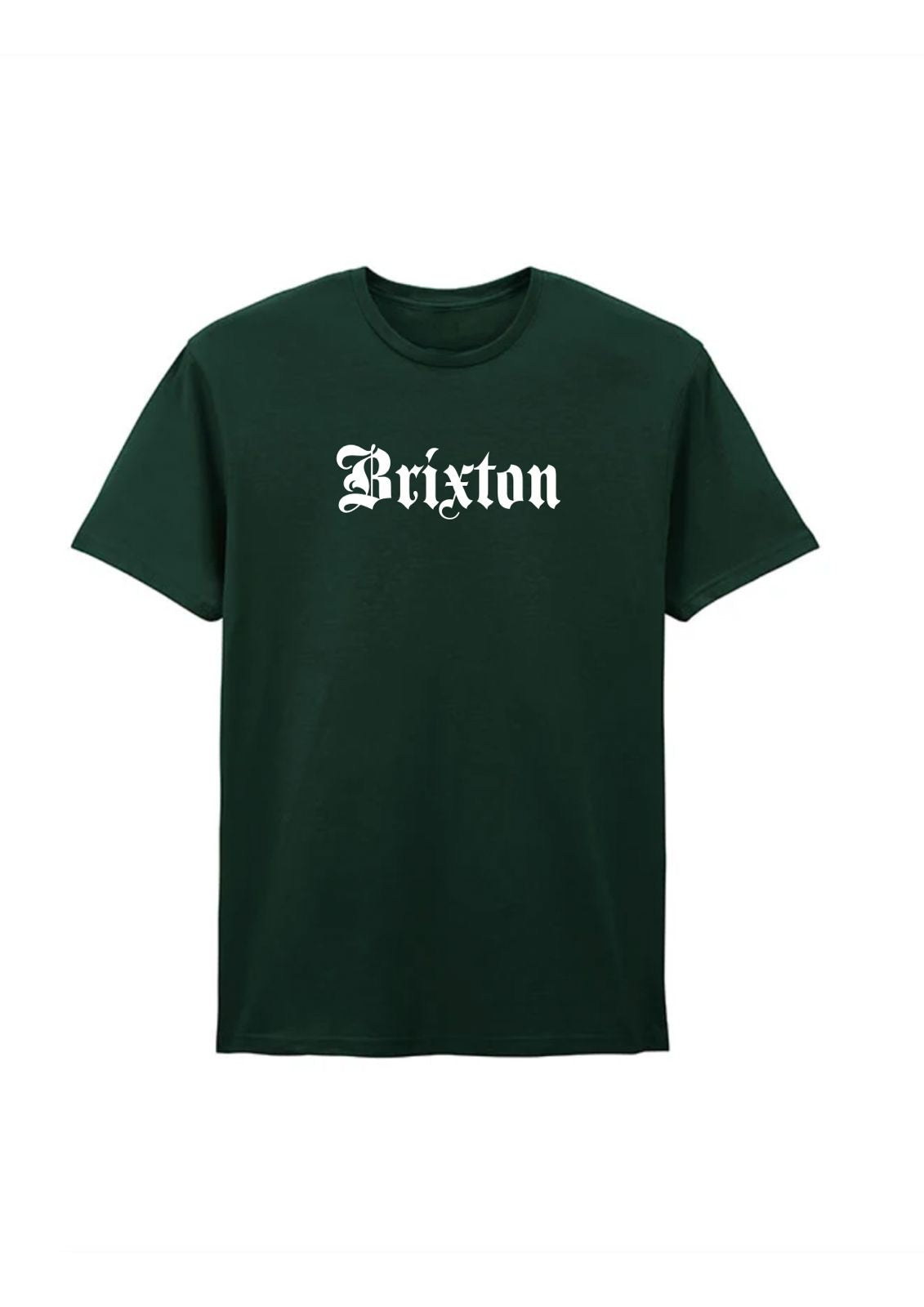 T-shirt Brixton Streetwear | Tee-shirt unisexe en coton premium épais | Fabriqué au Royaume-Uni | Design Etia