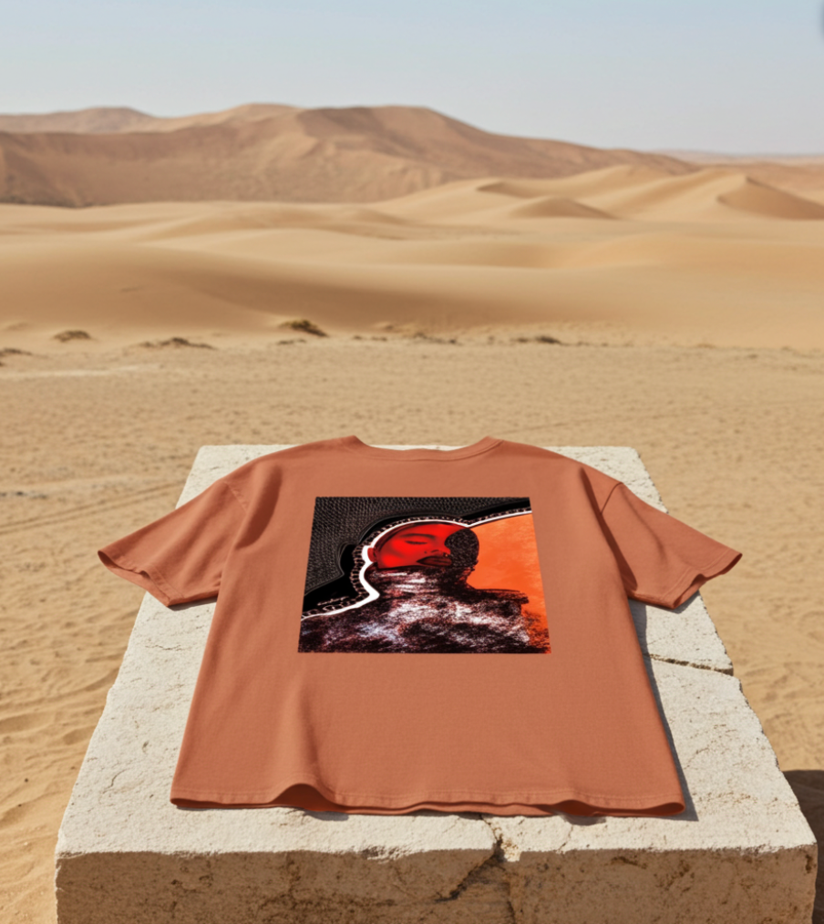 Drop Shoulder Organic Cotton T-Shirt – Adult Unisex Oversized Tee