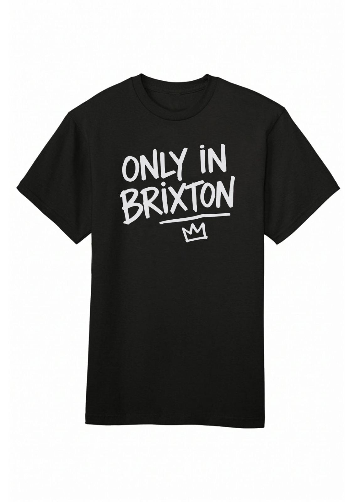 Uniquement à Brixton | T-shirt en coton épais | Adulte | Unisexe