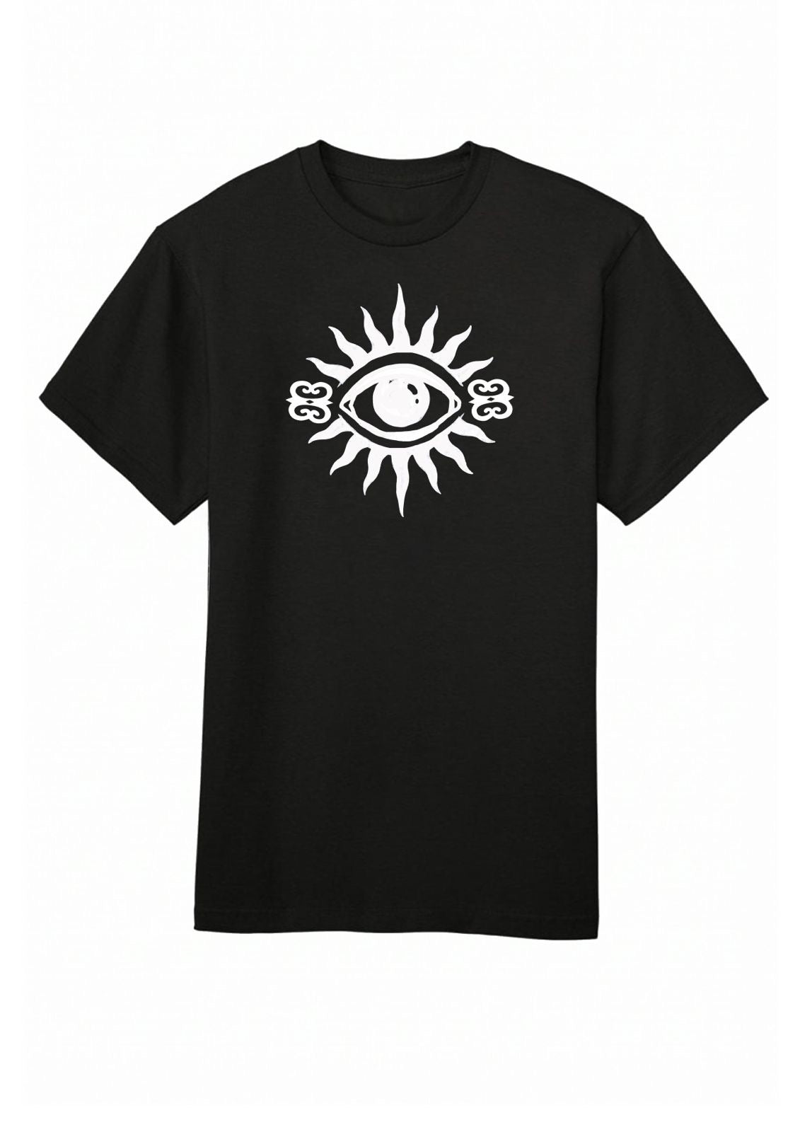 The Eye | Cotton Wide fit T-shirt Heavyweight Adinkra Symbols | Short Sleeve