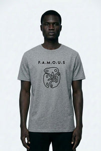 Graphic design in grey and black