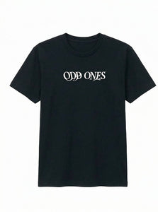 Black T-shirt shirt with checkered collar on a white background