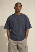 Charcoal oversized T-shirt streetwear preview