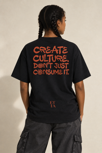 Create Culture T-shirt back preview