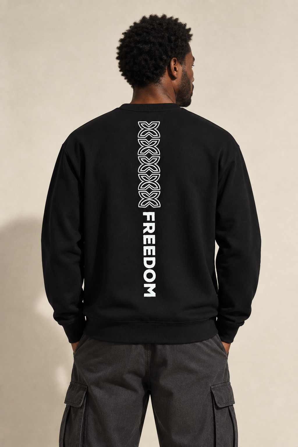 Freedom sweatshirt back preview