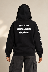 Imagination hoodie back preview