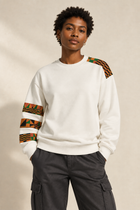 Ivory Four Loaded sweatshirt front preview