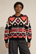 Knitted sweater front preview