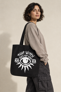 Witch tote bag lifestyle preview